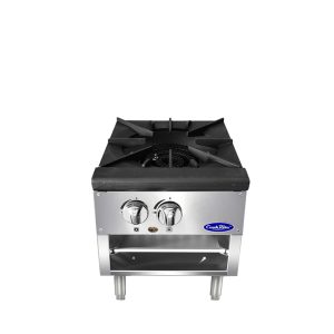 ATSP-18-1L 18" Wide Heavy-Duty Stainless Steel Stock Pot Stove, Gas, Low Version